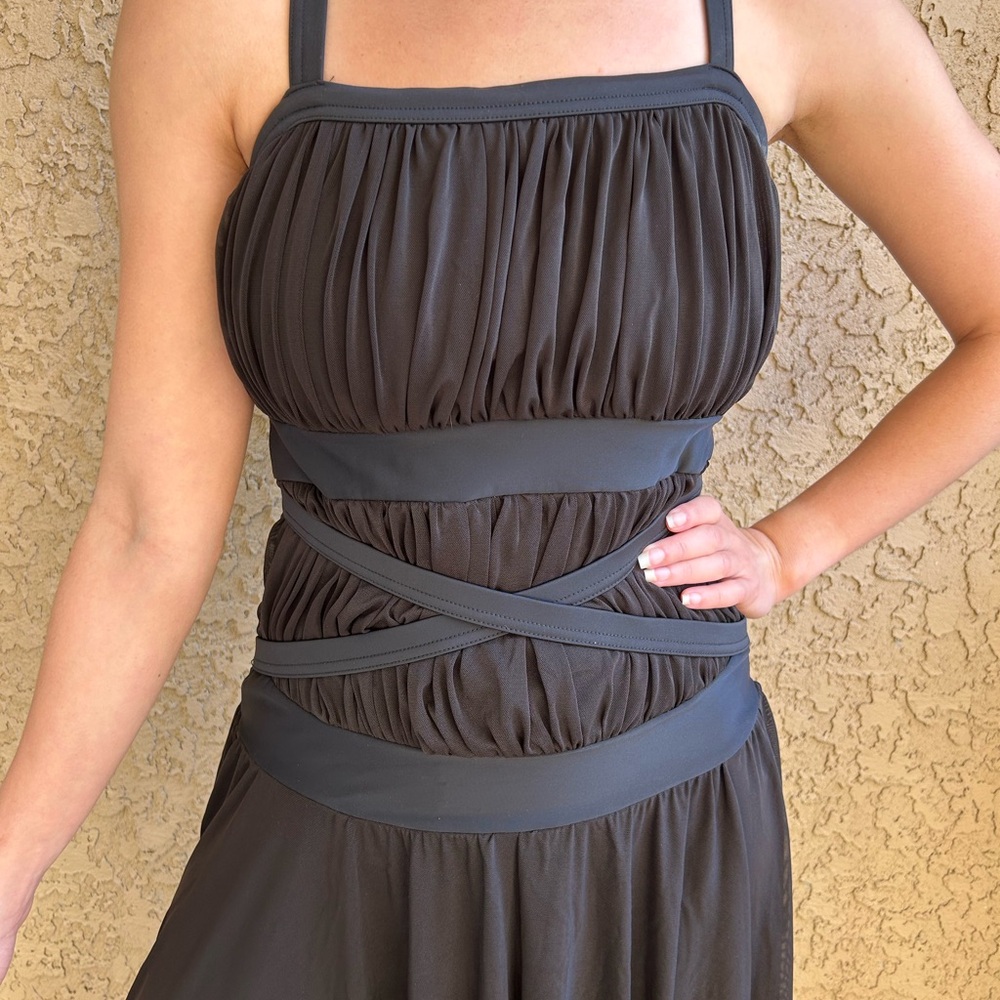 Black lyrical dress AL - Picture 4 of 4
